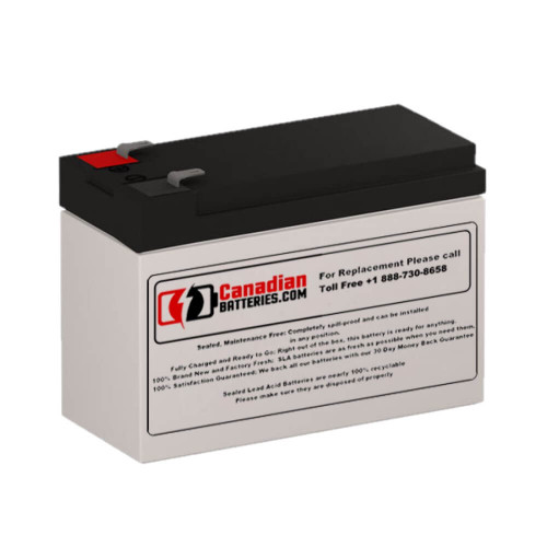 B00025 |Minuteman B00025 12V 8.5Ah Replacement UPS Battery