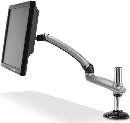 FDM-LW-S01 |HAT DESIGN WORKS Freedom Arm, Light Weight, Silver, holds 4.5-12 lbs, Clamp - FDM-LW-S01