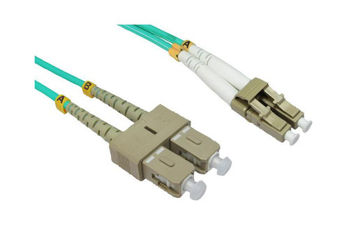 LCSCOM4MD3M-ACC |Accortec LC-SC 50 125 OM4 Multimode Duplex Cable, 3m - LCSCOM4MD3M-ACC