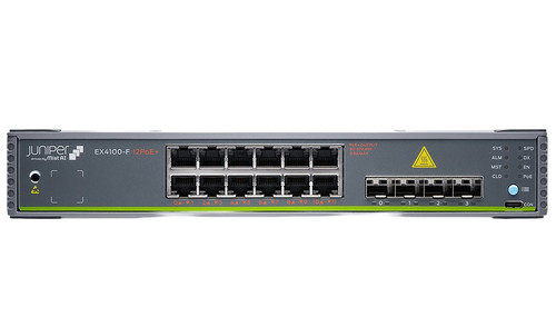 EX4100-F-12P |Juniper EX4100-F 12-PORT FANLESS - EX4100-F-12P