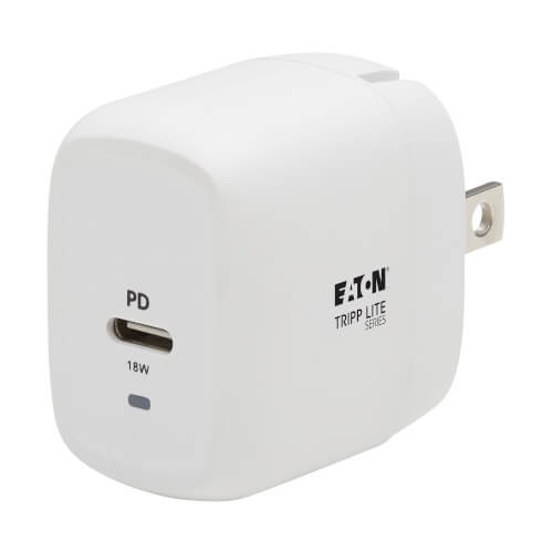U280-W01-18C1-K |Eaton USB WALL CHARGER USB C 18W GAN - U280-W01-18C1-K