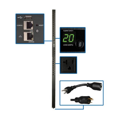 PDUMNV20LX |Eaton PDU Monitored 1.9kW 120V, 24 5 - PDUMNV20LX