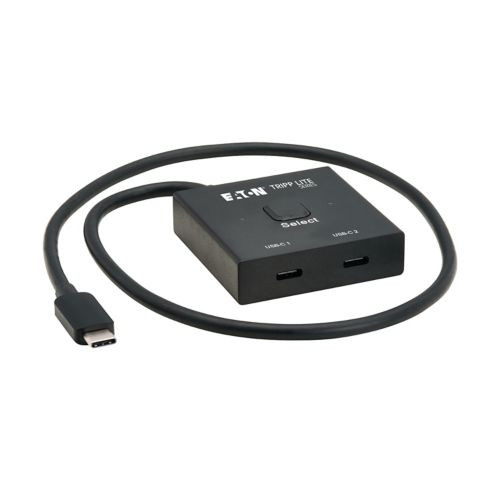 U415-002-BDS |Eaton Bi-Directional USB-C Switch, 8K/60Hz Video, USB 10G Data and 100W PD Charging - U415-002-BDS