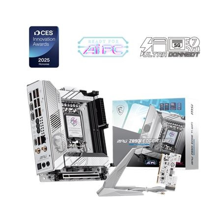 Z890IEDGTIWIFI |MSI MPG Z890I EDGE TI WIFI Mini-ITX Z890 Motherboard - Z890IEDGTIWIFI