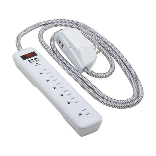 TLP616USB |Eaton SURGE PROTECTOR 7OUTLET 2 USB - TLP616USB