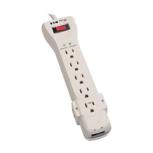 SUPER7TEL |Eaton 7 Outlet 2520J Surge w RJ11 - SUPER7TEL