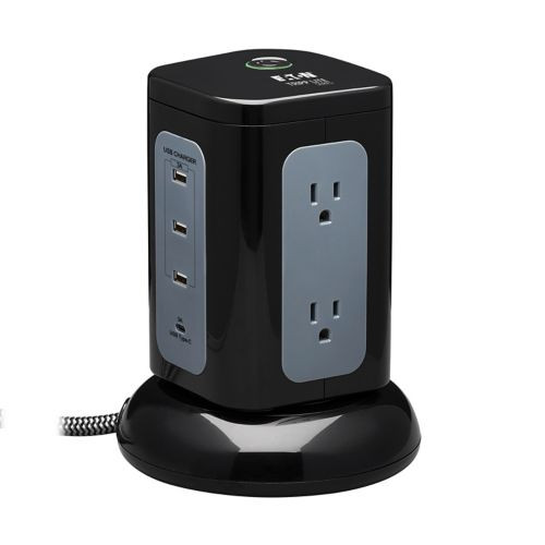 TLP606UCTOWER |Eaton SURGE 6OUTLET 3 USBA USB C - TLP606UCTOWER