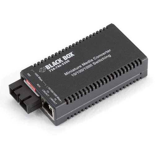 LGC122A-R4 |Black Box 10/100/1000-1000 LX SC SM 1310 PLUS - LGC122A-R4