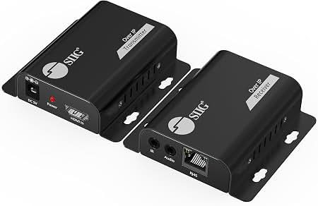 CE-H3IP01-S1 |SIIG CE-H3IP01-S1 HDMI Over IP Extender with IR, 1080p, 150m