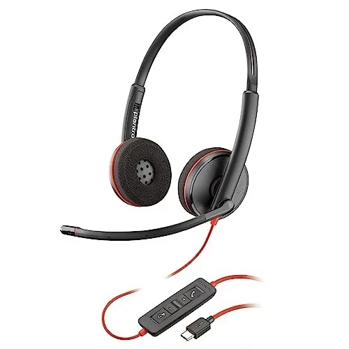9P7X8AA |HPI SOURCING POLY BLACKWIRE 3220 WIRED HS - 9P7X8AA