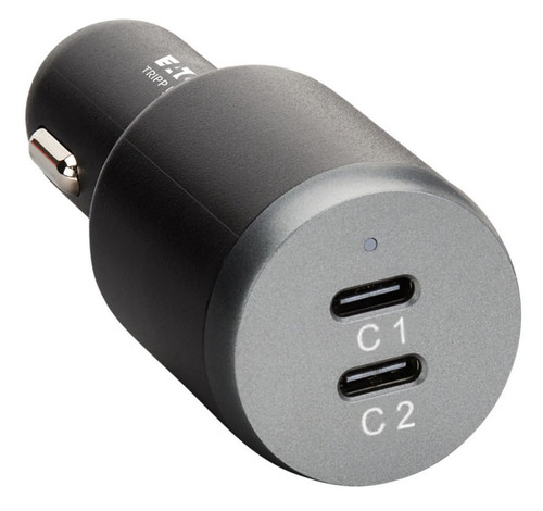 U280-C02-100W |Eaton Dual-Port USB Car Charger, 100W Max - 2 - U280-C02-100W