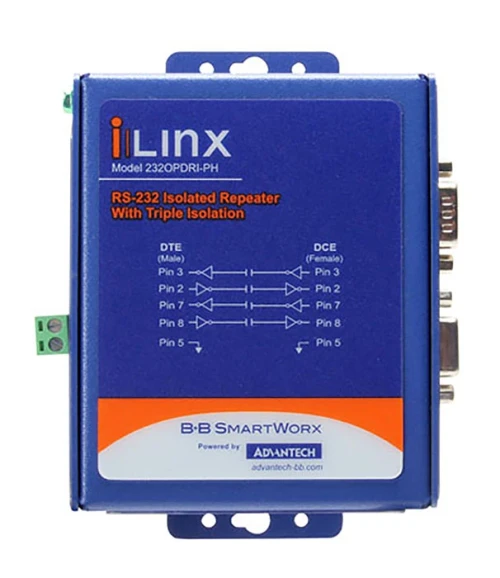 BB-232OPDRI |IMC Networks INDUSTRIAL 232 ISOLATOR DIN RAIL MOUNT - BB-232OPDRI