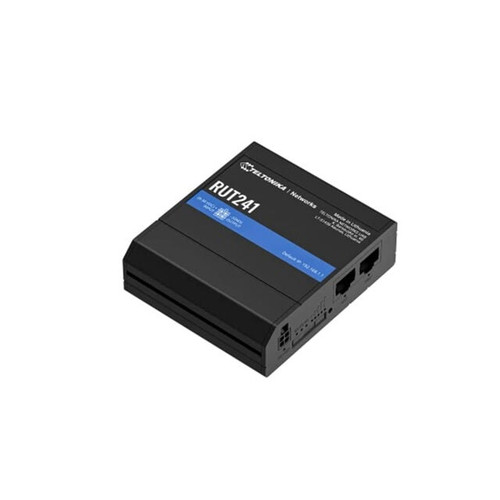 RUT241033000 |Teltonika Networks RUT241 Global / Standard package with Universal PSU, Compact, CAT4 4G LTE Connectivity, Wi-Fi, WAN Failover - RUT241033000