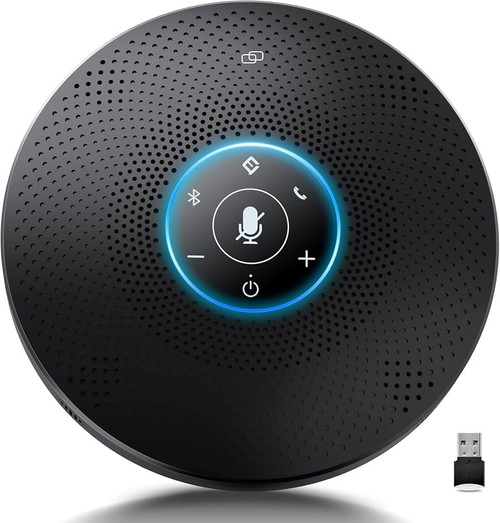 EMM2BM-LD |EMEET M2 Max Bluetooth Speakerphone (Black) - EMM2BM-LD