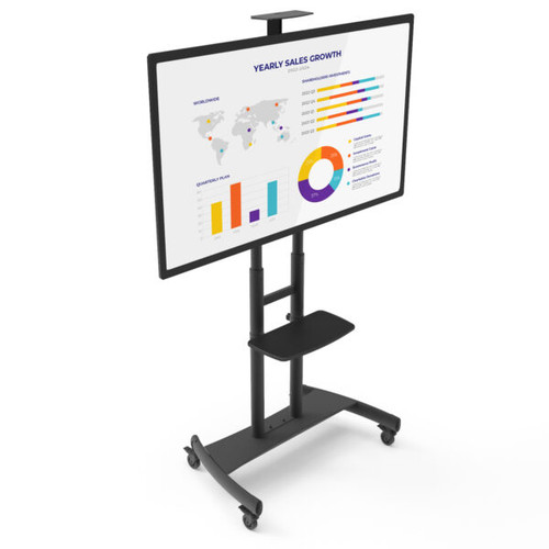 MTM86PL |Kanto Living Inc Rolling AV Cart for 86" TVs - MTM86PL