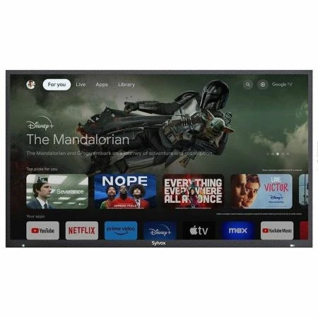 OQ43A2KHGF |SYLVOX Pool Pro 2.0 Outdoor Full Sun 43" 4K HDR Smart QLED TV - OQ43A2KHGF