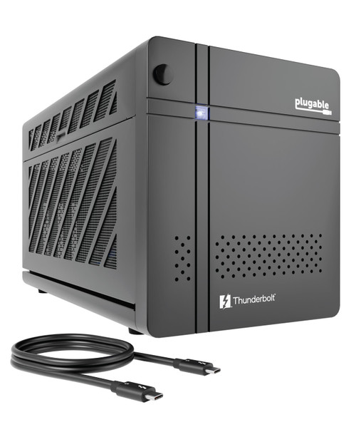 TBT5-AI |Plugable TBT5-AI Thunderbolt 5 eGPU Enclosure & Dock