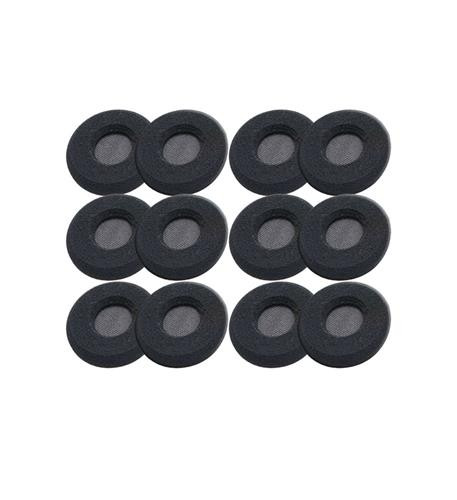 YEA-330100010026 |TeleDynamic Foamy EC WH62/WH66/UH36/YHS36 12PK by Yealink Headsets - YEA-330100010026