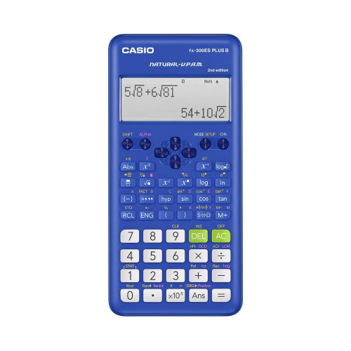 FX-300ESPLSBBUWAIT |CASIO Scientific Calculator BLUE - FX-300ESPLSBBUWAIT