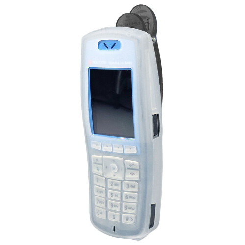 P-37180-1 |ARTISAN POWER, LLC Clear Silicone Gel Case for Polycom SpectraLink 8400 Phone (2310-37180-001) TAA-Compliant. - P-37180-1