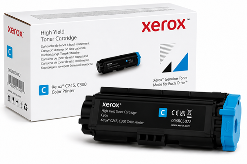 006R05072 |Lexmark Xerox C240, 245, 255, C300, 303, 305 Cyan Return Program 2.5K Print Cartridge - 006R05072