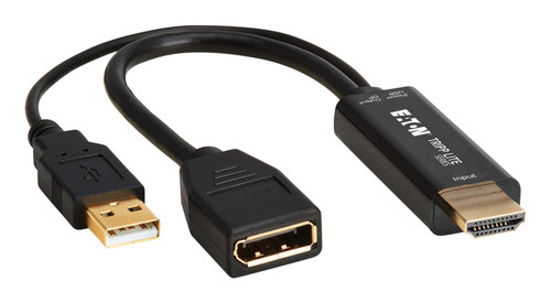 P130-06N-DP-4K6 |Eaton HDMI DP ACTIVE CONVERTER M/F - P130-06N-DP-4K6