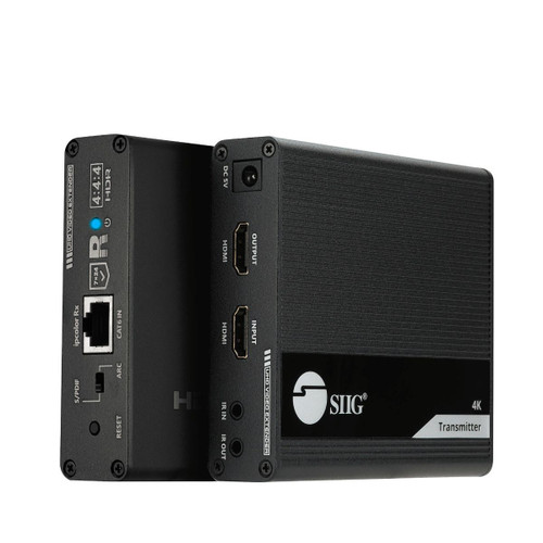 CE-H26L11-S1 , Siig CE-H26L11-S1 AV extender AV transmitter & receiver Black