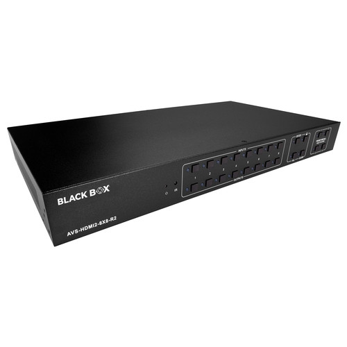 AVS-HDMI2-8X8-R2 , Black Box AVS-HDMI2-8X8-R2 matrix switcher AV matrix switcher 24 W