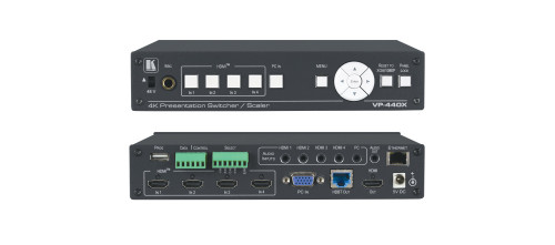 87-00002090 , Kramer 18G 4K Presentation Switcher/Scaler with HDBaseT & HDMI Simultaneous Outputs - 87-00002090