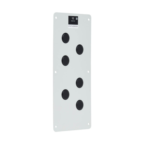 SRGP1KO , Eaton Tripp Lite SmartRack Cable Gland Plate for NEMA-Rated Enclosure Cabinets, 6 Ports (0.5 in.) - SRGP1KO