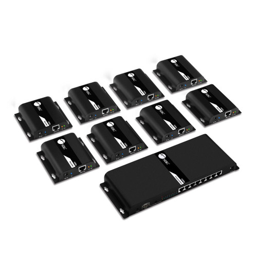 CE-H25G11-S1 , Siig CE-H25G11-S1 AV extender AV transmitter & receiver Black