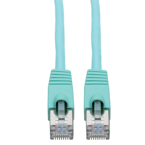 N262-020-AQ , Tripp Lite N262-020-AQ networking Cable Aqua color 239.8" (6.09 m) Cat6a S/UTP (STP)