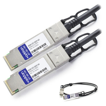 40GB-C07-QSFP-AO , AddOn Networks 40GB-C07-QSFP-AO InfiniBand/fibre optic Cable 275.6" (7 m) QSFP+ Black