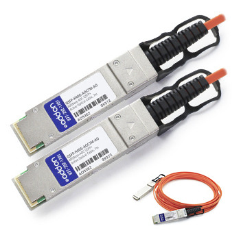 QSFP-H40G-AOC2M-AO , AddOn Networks 2m QSFP+ - QSFP+ InfiniBand/fibre optic Cable 78.7" (2 m) QSFP+ Orange - QSFP-H40G-AOC2M-AO
