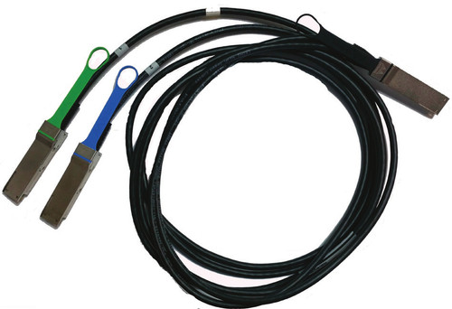 MCP7H50-H001R30 , Nvidia Mellanox MCP7H50-H001R30 InfiniBand/fibre optic Cable 39.4" (1 m) QSFP56 2x QSFP56 Black