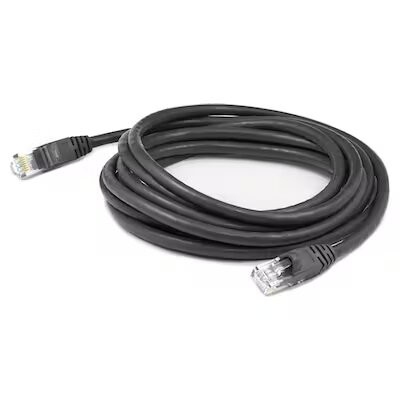 ADD-100FCAT6O-BK , AddOn Networks ADD-100FCAT6O-BK networking Cable Black 1200" (30.5 m) Cat6 U/UTP (UTP)