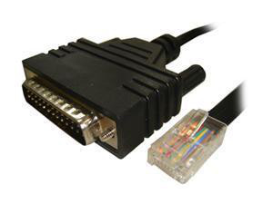 76000195 , Digi 76000195 serial Cable Black 47.2" (1.2 m) DB-25