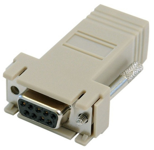 76000697 , Digi 76000697 Cable gender changer DB-9 RJ-45 Gray