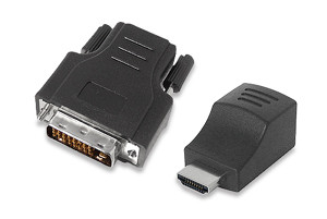 CE-D20012-S1 , Siig CE-D20012-S1 Cable gender changer DVI HDMI Black