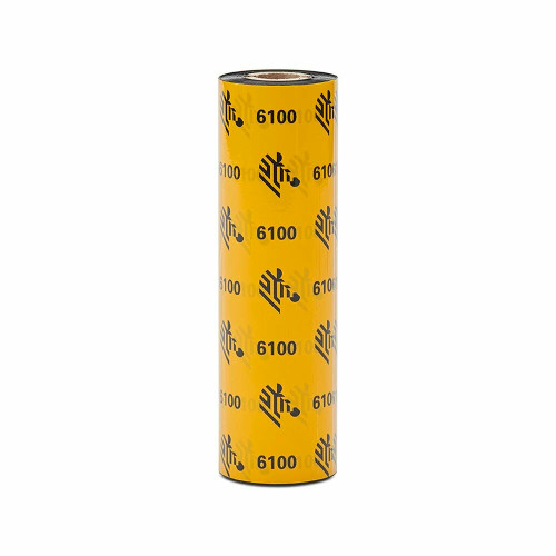 06100GS08407 , Zebra 6100 Wax/Resin thermal Ribbon Black - 06100GS08407