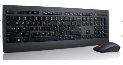 4X30H56796 , Lenovo 4X30H56796 keyboard Mouse included Universal RF Wireless QWERTY US English Black