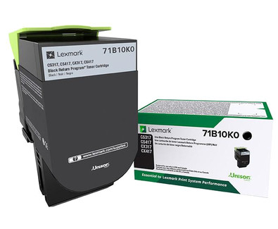 71B10K0 , Lexmark 71B10K0 Toner Cartridge 1 pc(s) Original Black