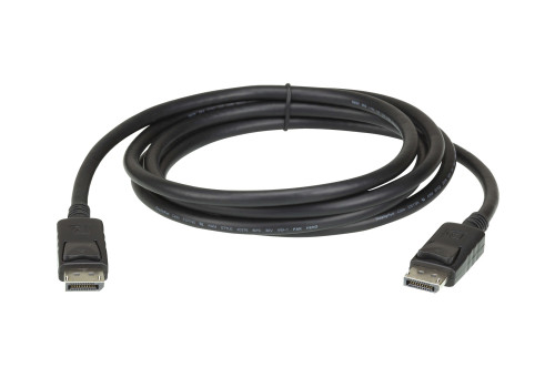 2L7D03DP , ATEN 2L-7D03DP DisplayPort Cable 118.1" (3 m) Black - 2L7D03DP