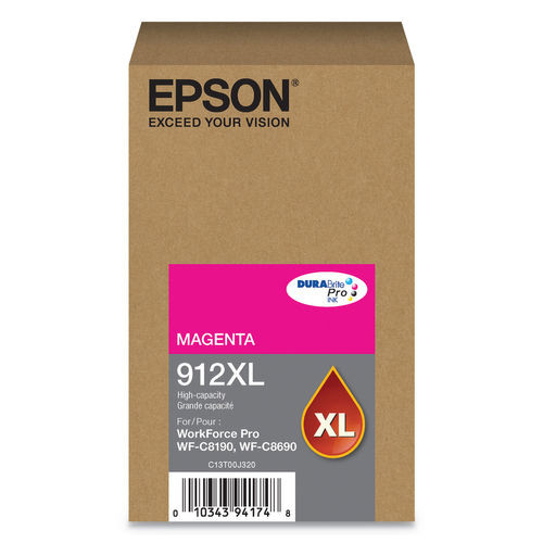 T912XL320 , Epson 912XL Ink Cartridge 1 pc(s) Original High (XL) Yield Magenta - T912XL320