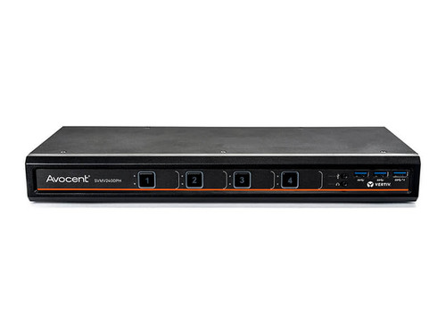 SVMV240DPH-400 , Vertiv Avocent MultiViewer SVMV240DPH KVM switch Black - SVMV240DPH-400