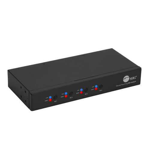 JU-SW4311-S1 , Siig JU-SW4311-S1 KVM switch Black