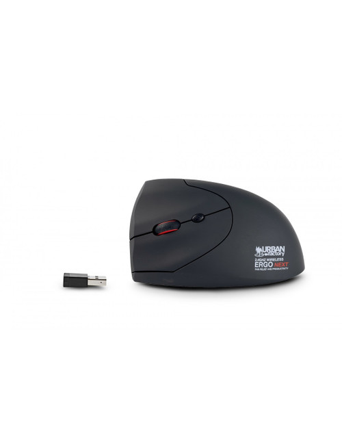 EML20UF-N , Urban Factory Ergo Next Mouse Left-hand RF Wireless + USB Type-A Optical 1600 DPI - EML20UF-N