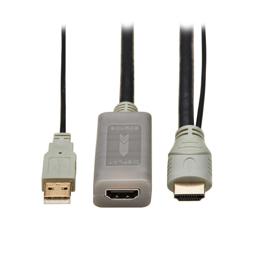 P569-010-MF-ACT , Eaton P569-010-MF-ACT HDMI Cable 122" (3.1 m) HDMI Type A (Standard) Black