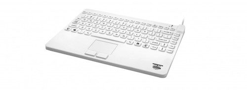 SCLP+/W5 , Man & Machine Slim Cool Plus keyboard Medical USB QWERTY US International White - SCLP+/W5