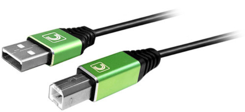 USB2-AB-6SP , Comprehensive USB2-AB-6SP USB Cable USB 2.0 118.1" (3 m) USB A USB B Black, Green